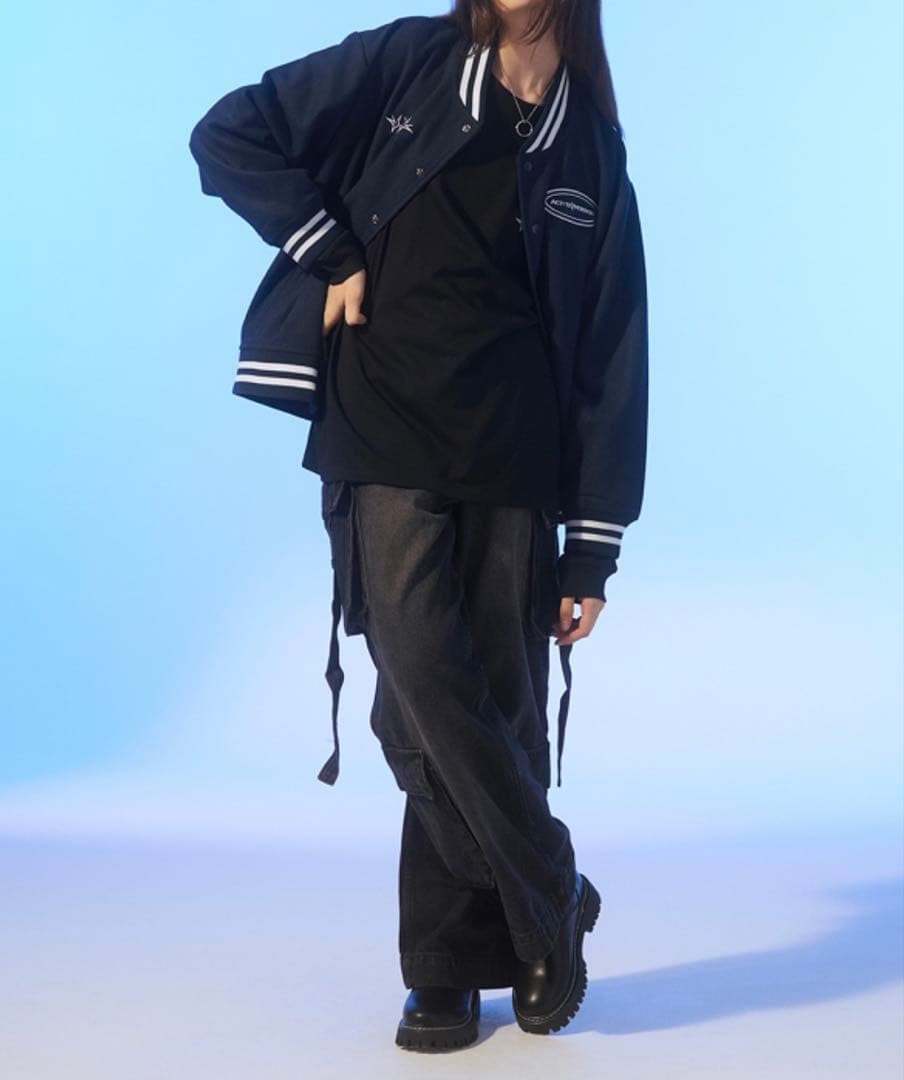 アイドル ACT : TOMORROW JAPAN]VARSITY JACKET
