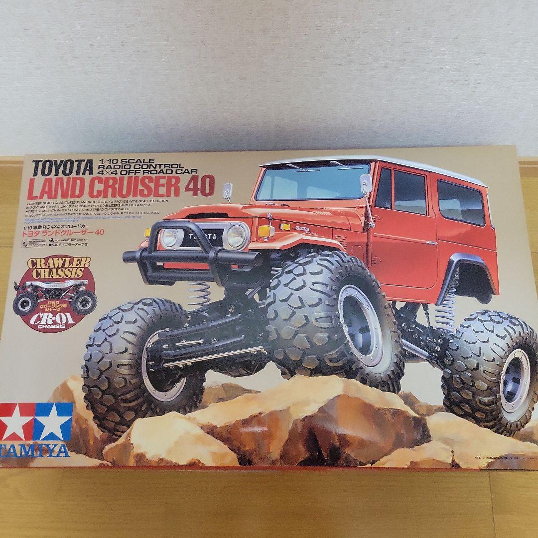 タミヤ RCキット クローラー CR-01 トヨタ ランドクルーザー 40