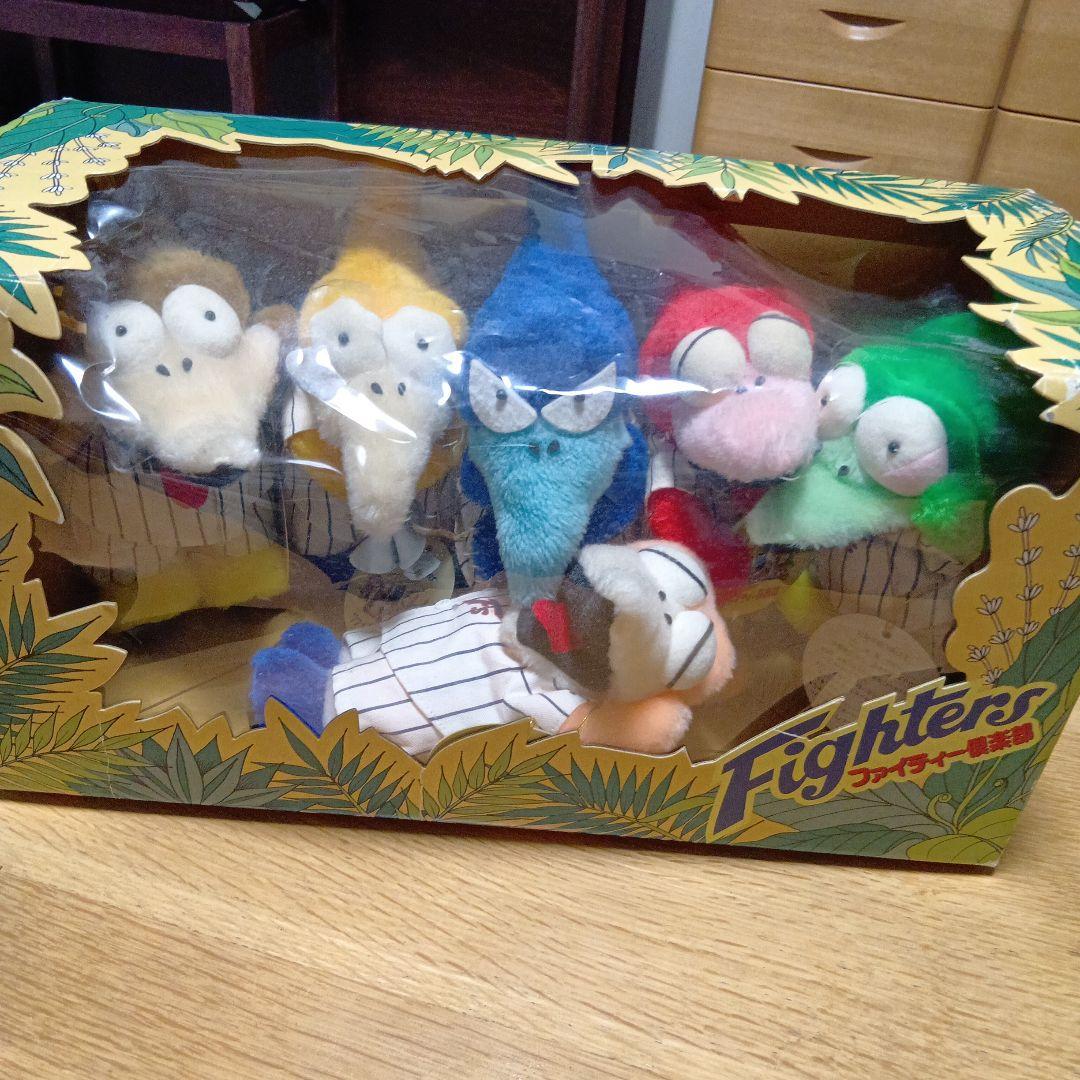日本ハム ファイティー倶楽部 ぬいぐるみ 全６体 箱付き コンプリート！