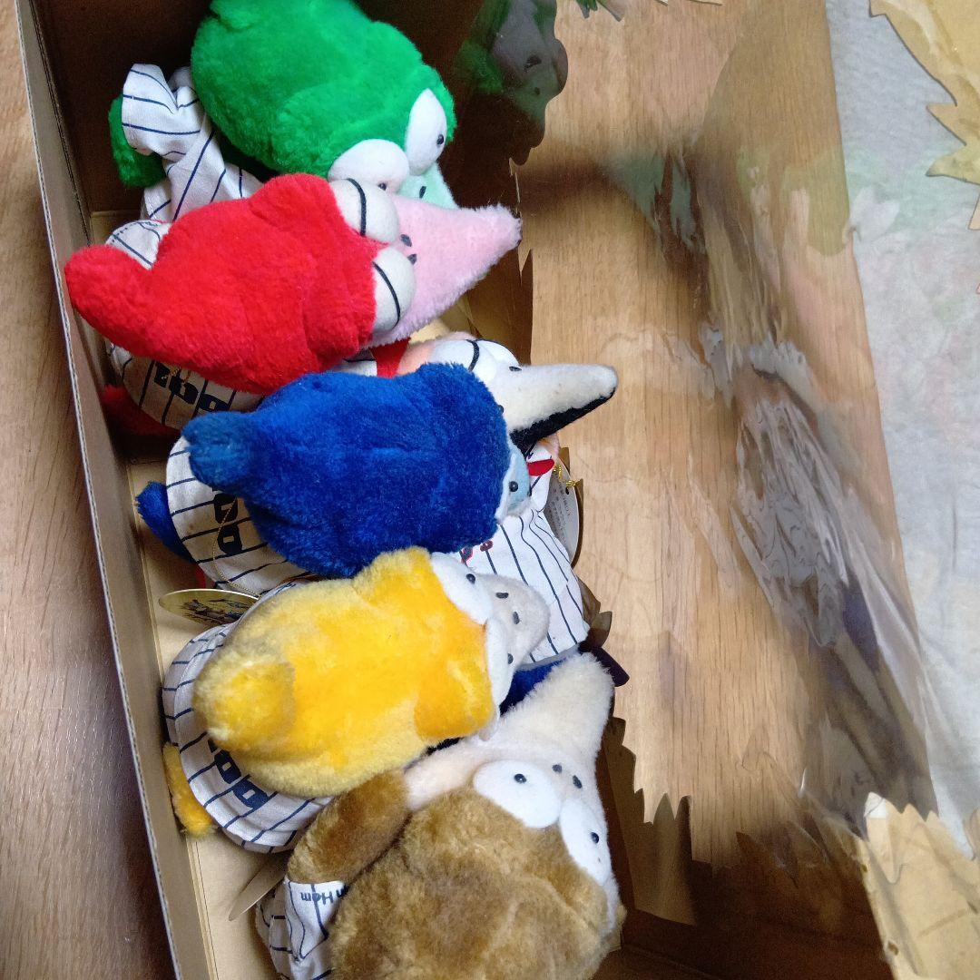 日本ハム ファイティー倶楽部 ぬいぐるみ 全６体 箱付き コンプリート！