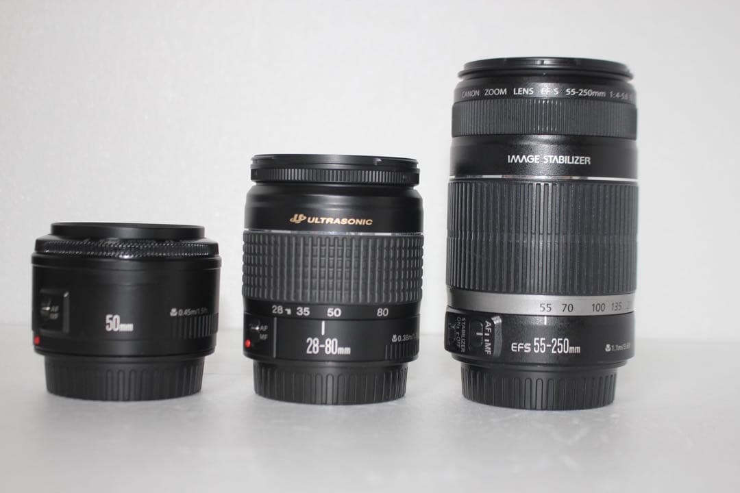 キャノン/Canon EOS 9000D/標準&望遠&単焦点トリプルレンズセット