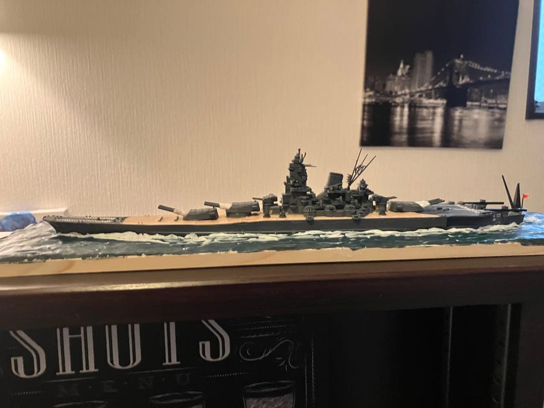 戦艦　ジオラマ　制作依頼ページ