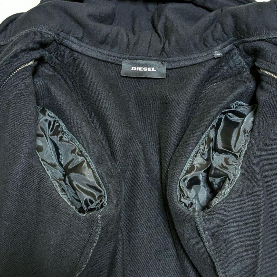 DIESEL ディーゼル L-NORMAN 再構築 レザージャケット 羊革 M