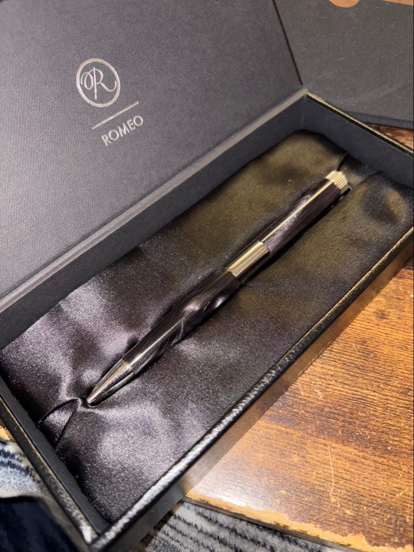 ROMEO No.3 TDグレー ボールペン マーブル