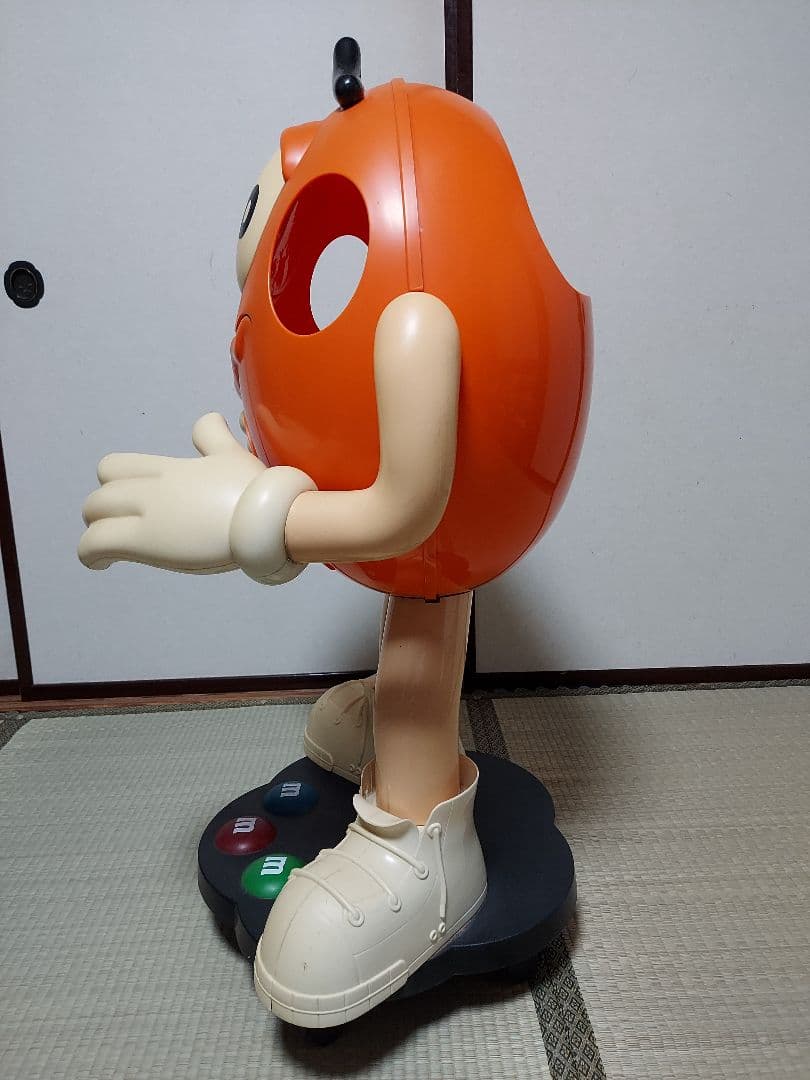 M&M's オレンジキャラクター像 約90cm