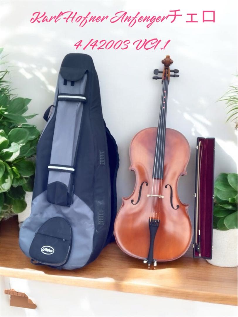 Karl Hofner Anfengerチェロ 4/4サイズ VC1.1
