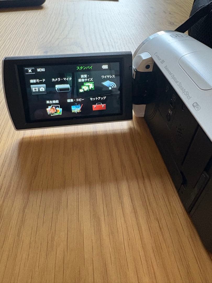 ソニー　ビデオカメラ　SONY HDR-CX680 ハンディカム HD ホワイト