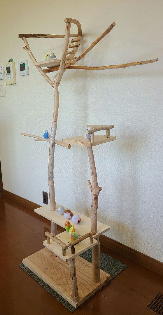 ②S＊　オーダーバードアスレチック　流木　ハンドメイド