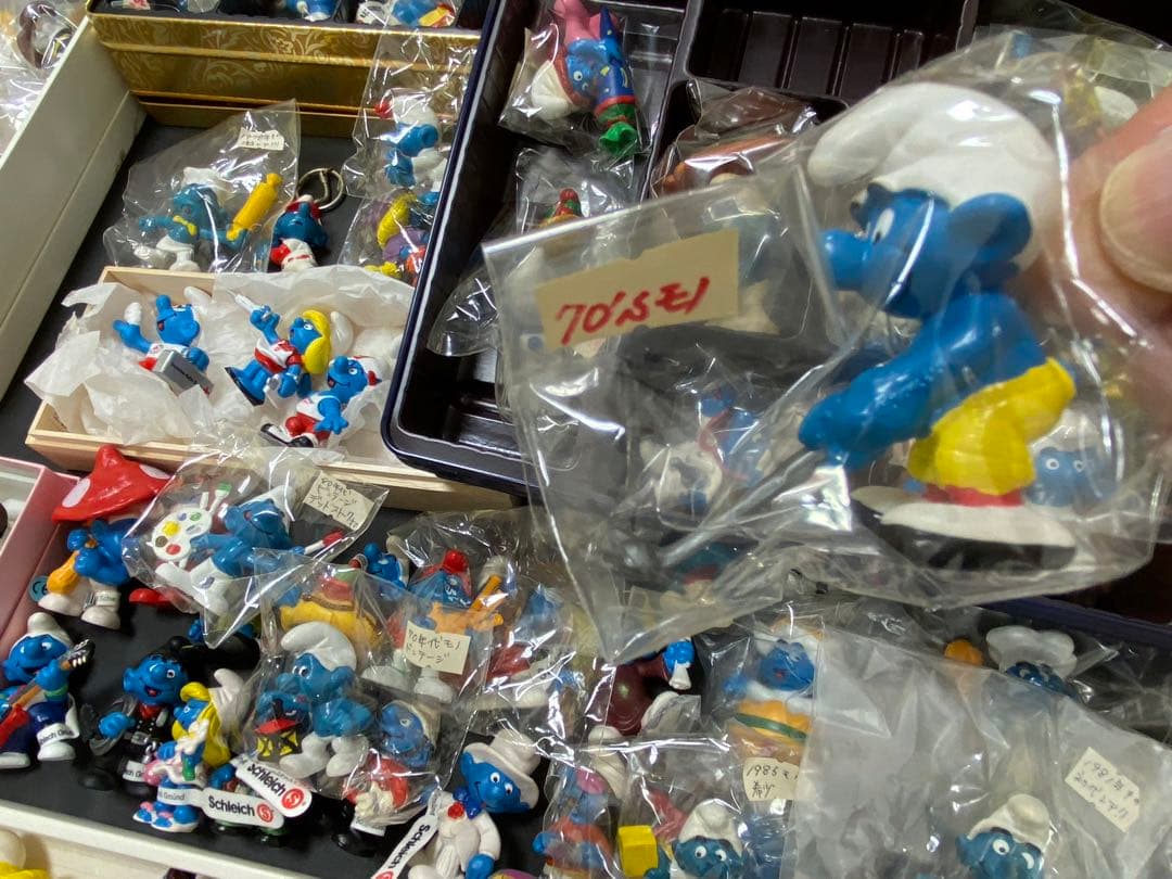 ヴィンテージ！1960's〜1990青い妖精　THEスマーフィーフィギュアまとめ