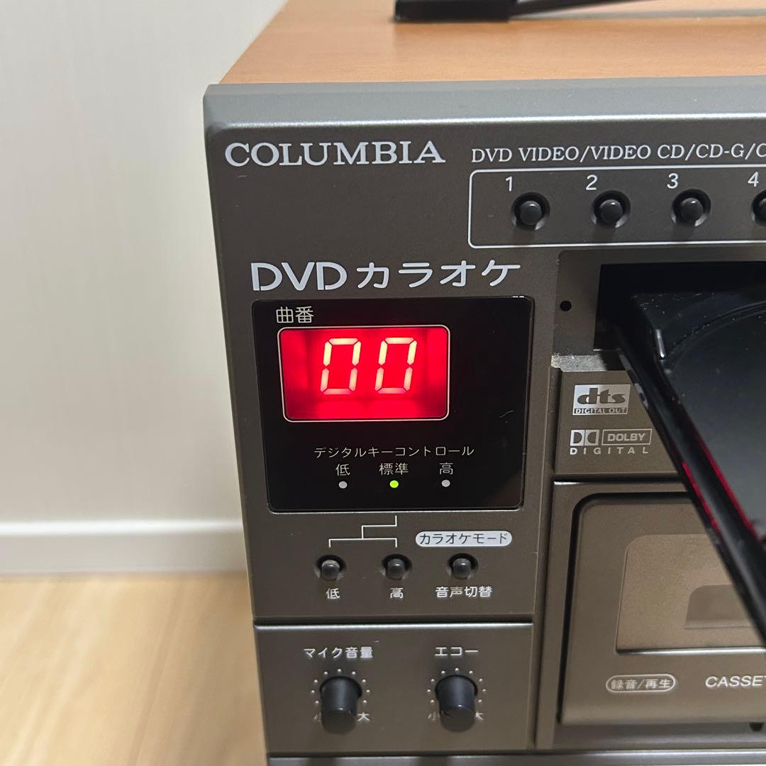 カラオケ機器 コロンビア CDV-550 デノン 2006年製 DVDおまけ付き