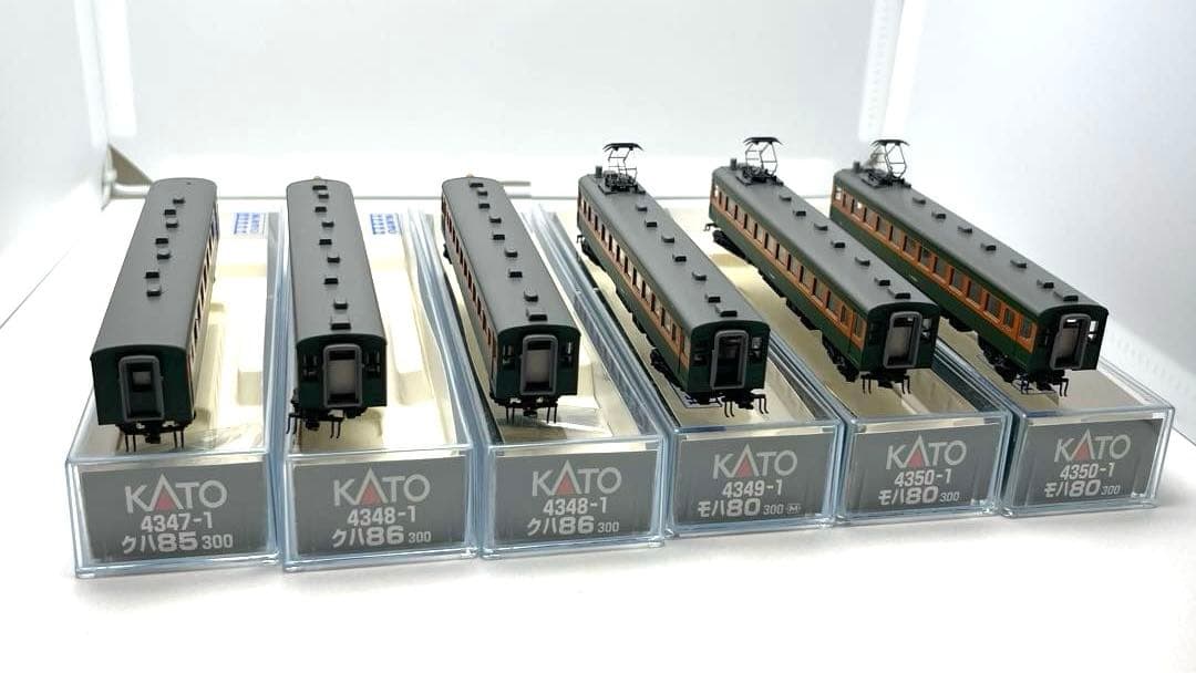 KATO 80系クハ85 86 モハ80 300 飯田線 バラ6両　新品未使用