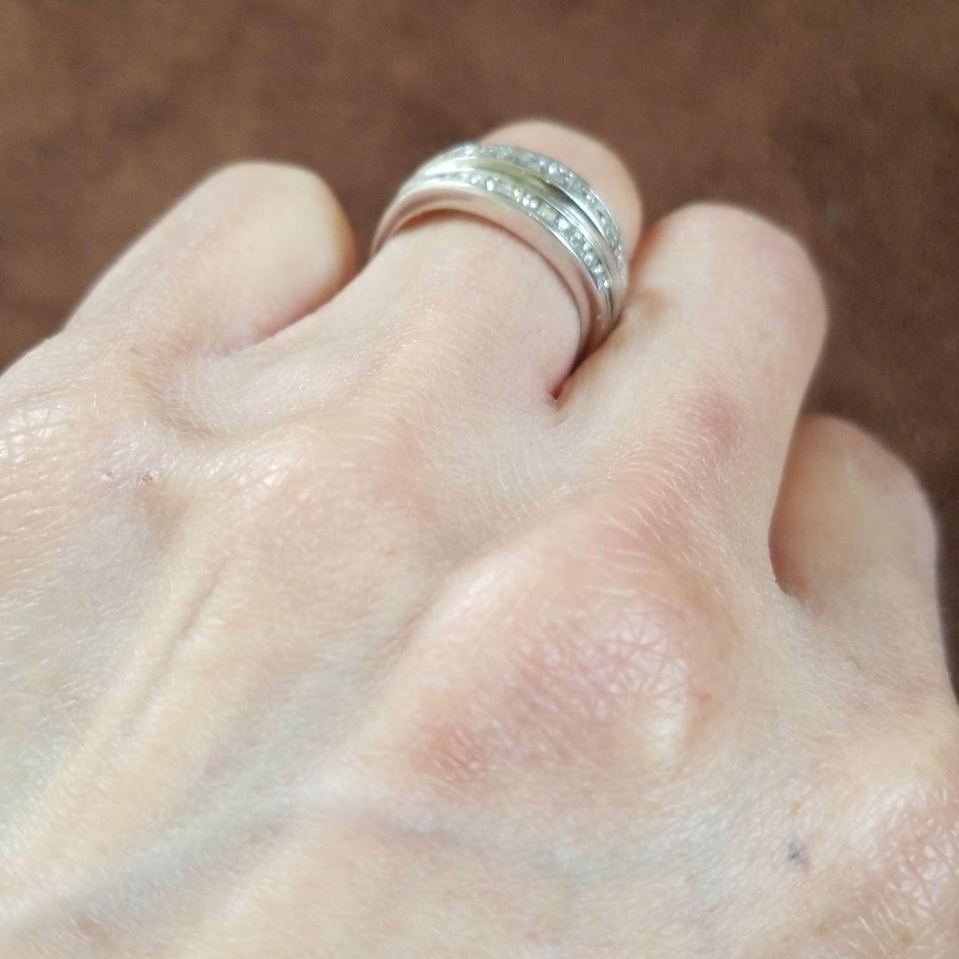 ちゃとらん❣️ダイヤリング１カラット プラチナ９００