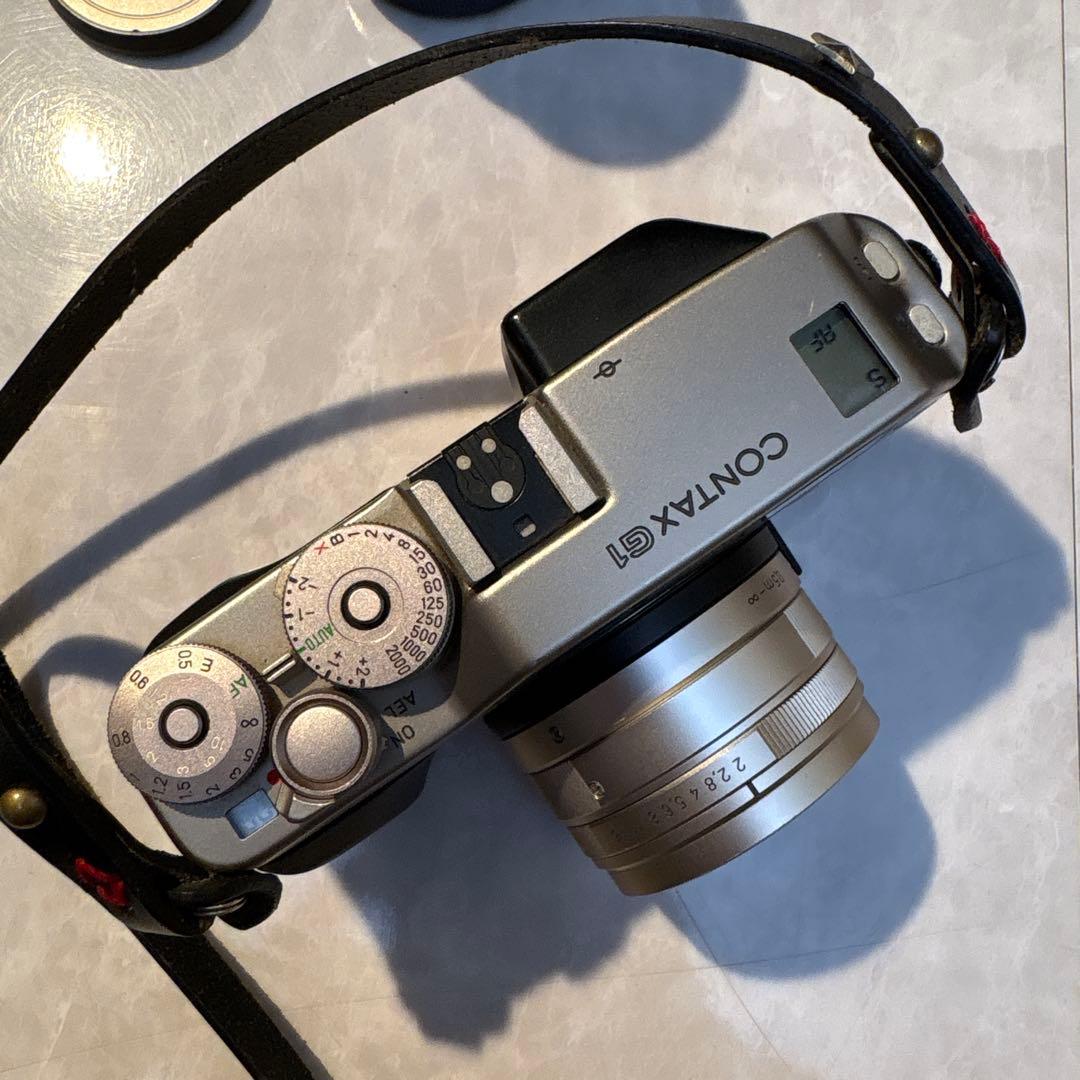 フィルムカメラ CONTAX G1 Planar 45mm F2 Sonnar 90mm