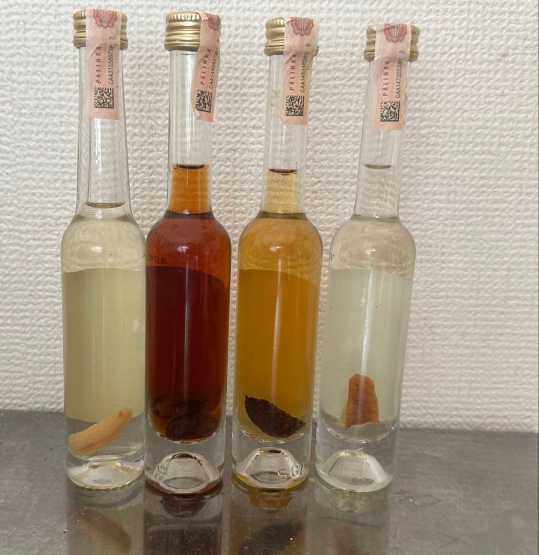 果実酒　PALINKA パーリンカ　度数50% 洋梨　プラム　チェリー　すもも