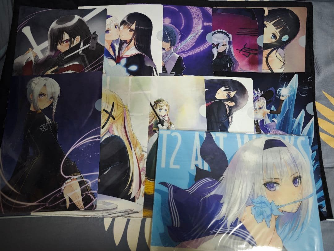 T2 ART WORKS C105 クリアファイル クリアケース 11点セット