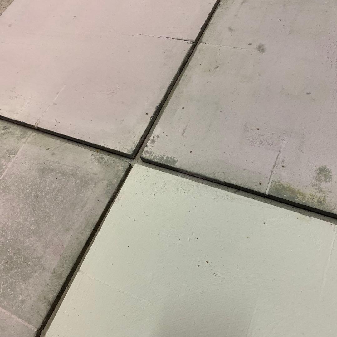 【中古品】陶芸　棚板35×40(厚8mm)6枚組③(スリット有り)