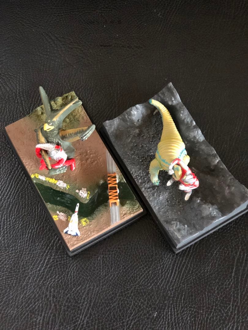 大怪獣シリーズ　どくろ怪獣レッドキング　再生怪獣ギエロン星獣　ジオラマ