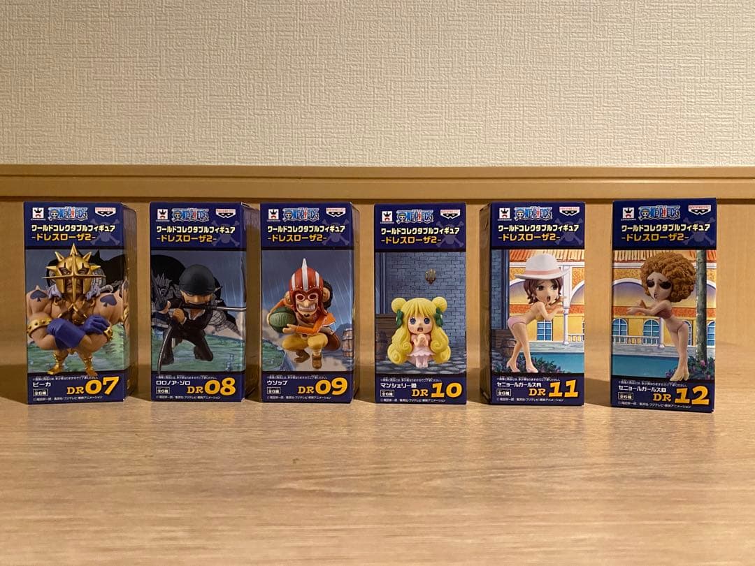 【最終価格】残1 ドレスローザ フルセット コレクタブル フィギュア ワンピース