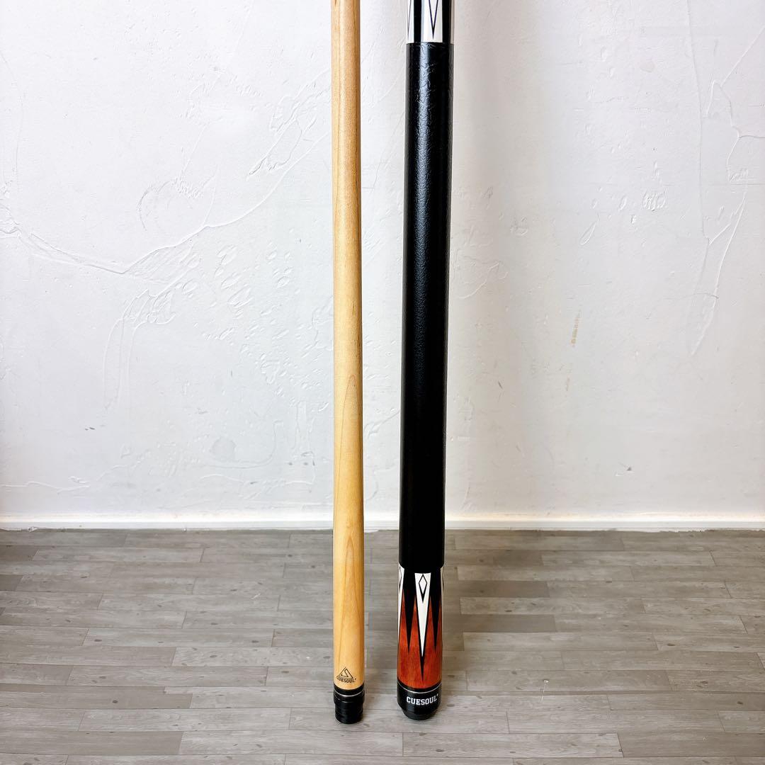 【美品】CUESOUL キューソウル メープルキュー セット ビリヤードキュー