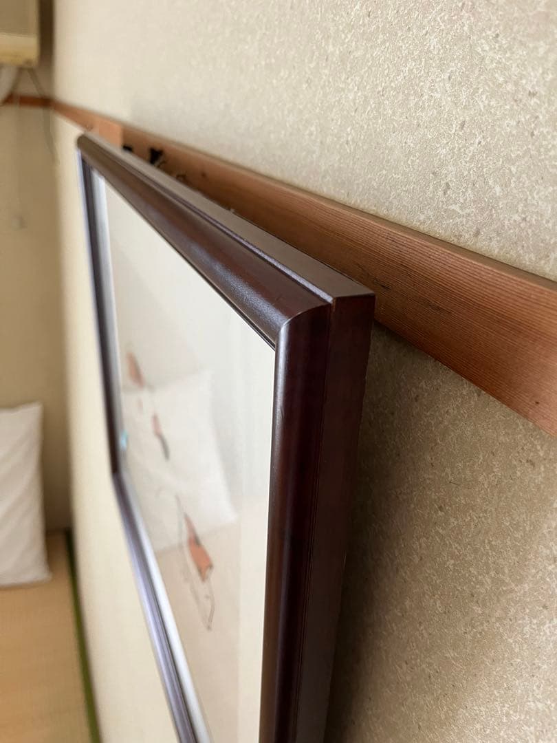 熊谷守一　三毛猫　日本版画院　サイン　印あり　三毛猫　可愛いねこです