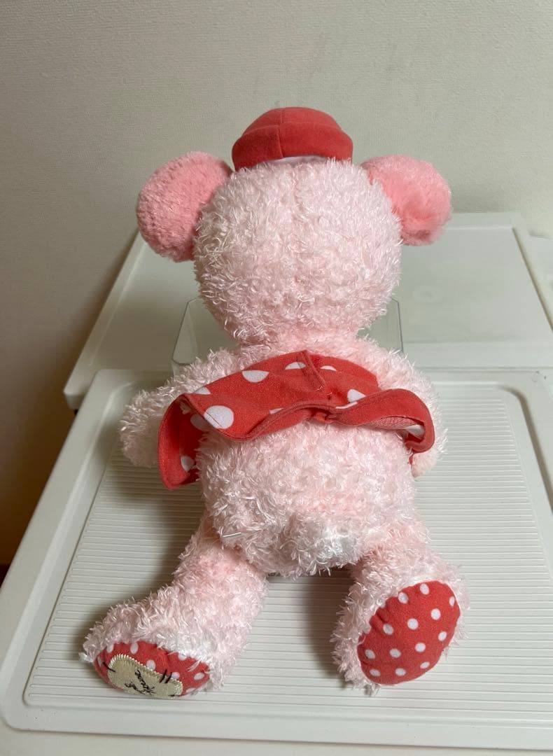 カドリーベアーMサイズのぬいぐるみピンク