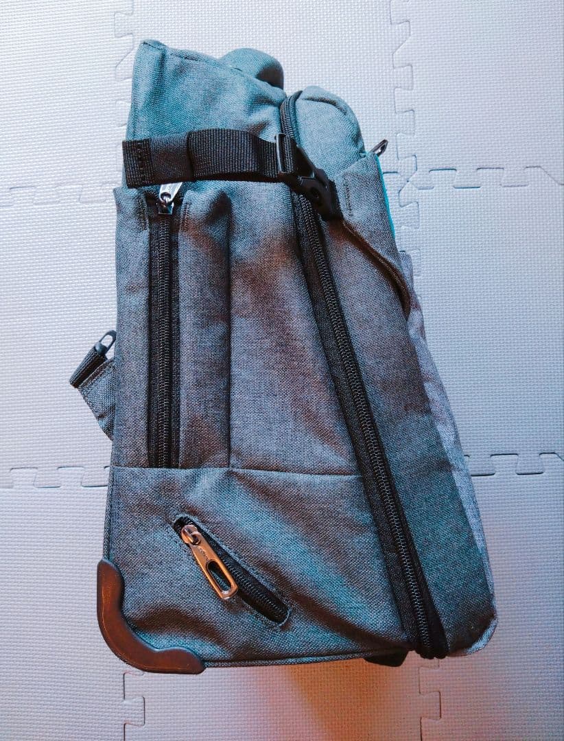 【美品】モエルグ リュックキャリー Sサイズ ミディアムグレー