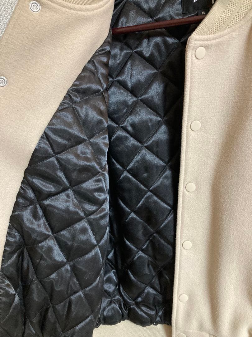 ジャケット・アウター StussySPORT MELTON VARSITY JACKET