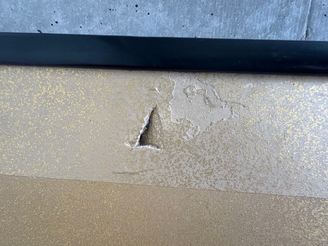 横額　刺繍　竹内栖鳳の絵をモチーフに