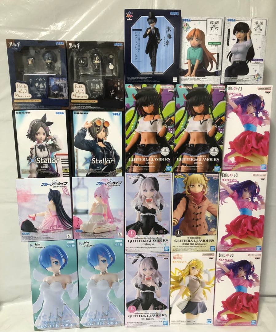 最新 プライズフィギュア まとめ売り 20点