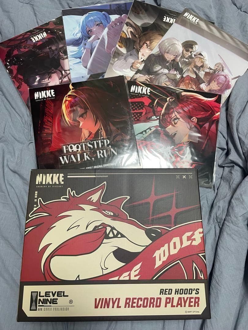 NIKKE レッドフード　LPプレーヤー　LP2種セット