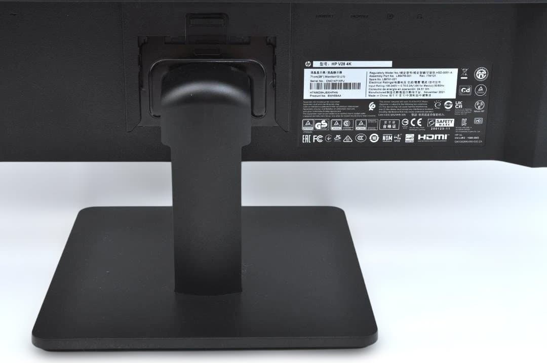 HP V28 4K 液晶モニター TA2896