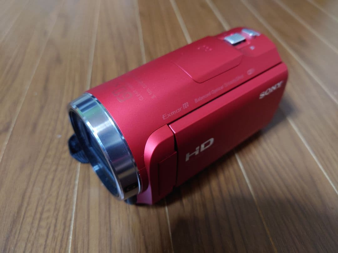［ペンペコ］SONY HDR-CX680 ハンディカム レッド