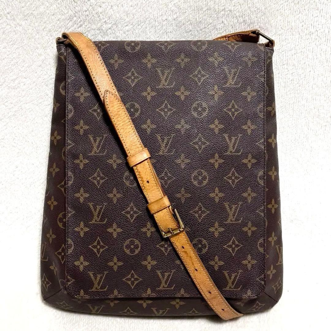 美品 ルイヴィトン モノグラム ミュゼット サルサ ショルダーバッグ PVC