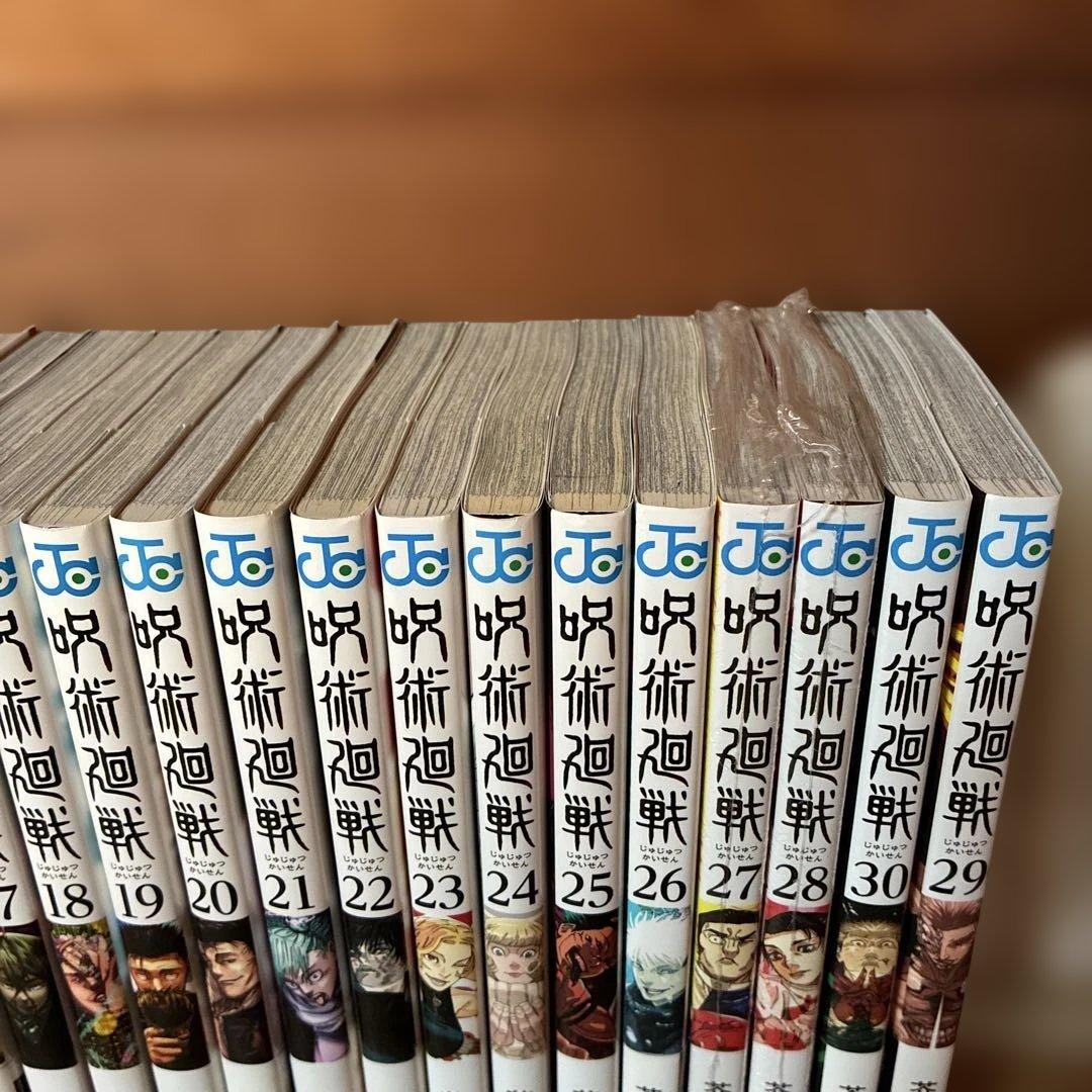 p*o様 呪術廻戦 全巻セット　0-31巻セット　27巻と28巻は新品未開封！