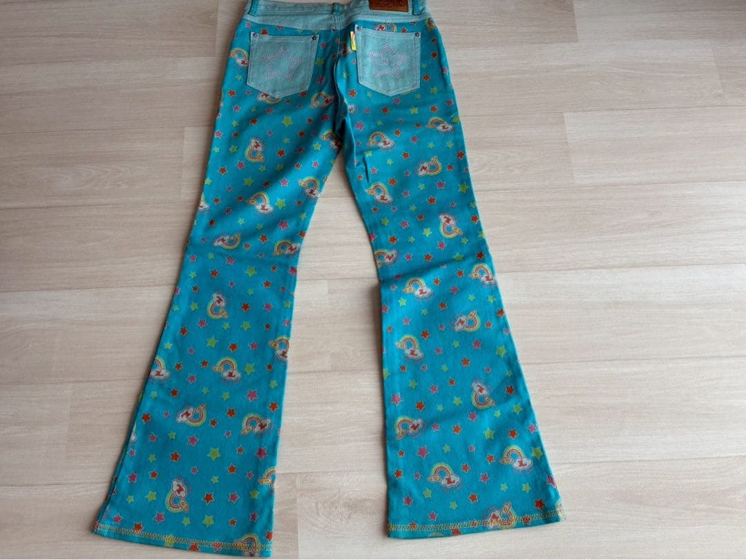 大沢あかねちゃん着用★DAISY LOVERS フレアパンツ 160cm Y2K