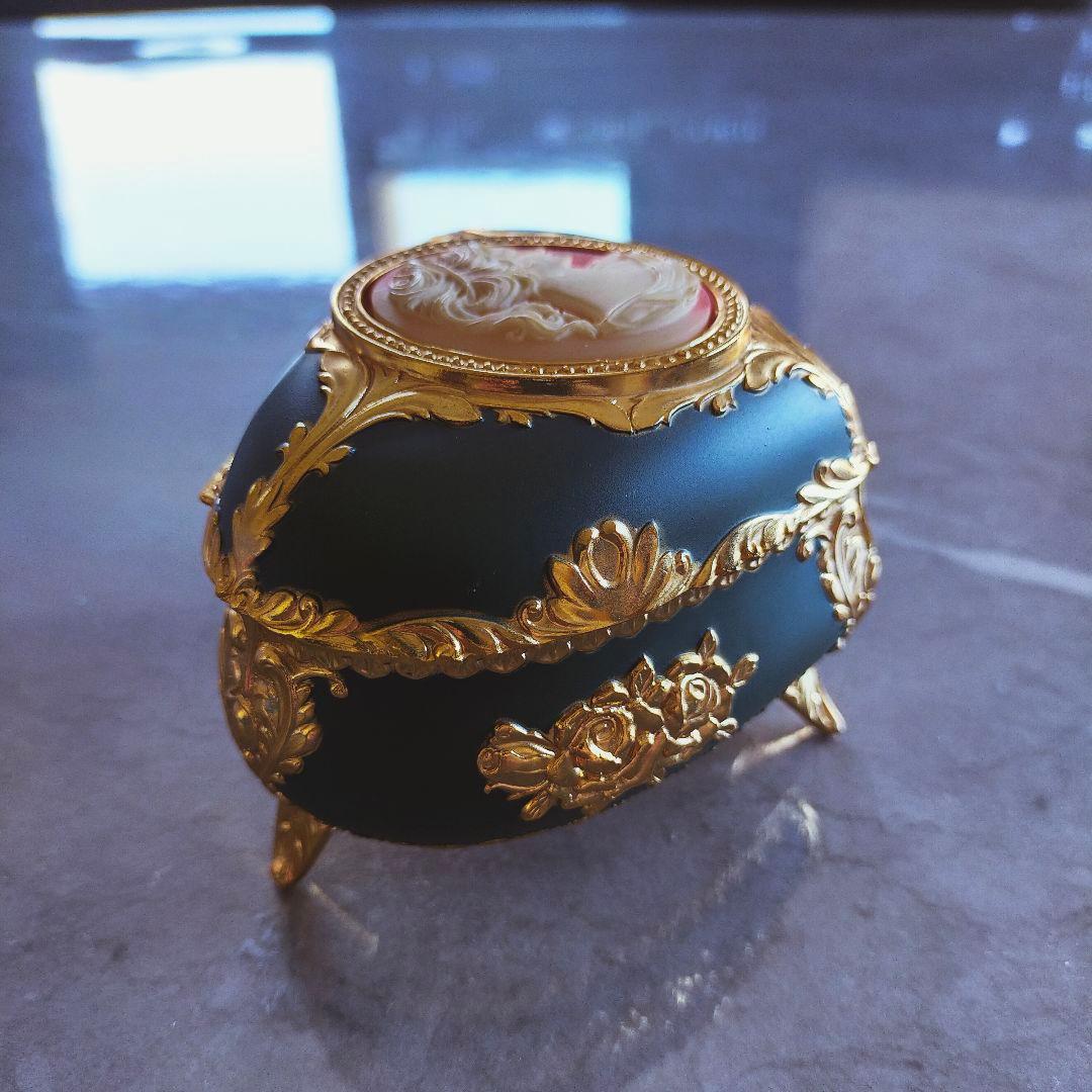 【新品】ハート型 装飾ボックスオルゴール アクセサリー箱 日本製