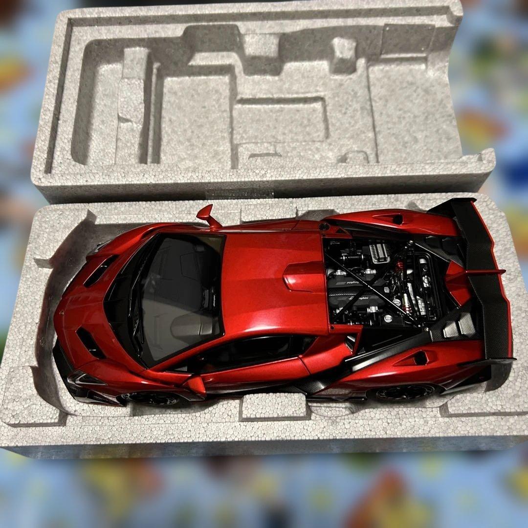 オートアート　1/18 Lamborghini Veneno レッド
