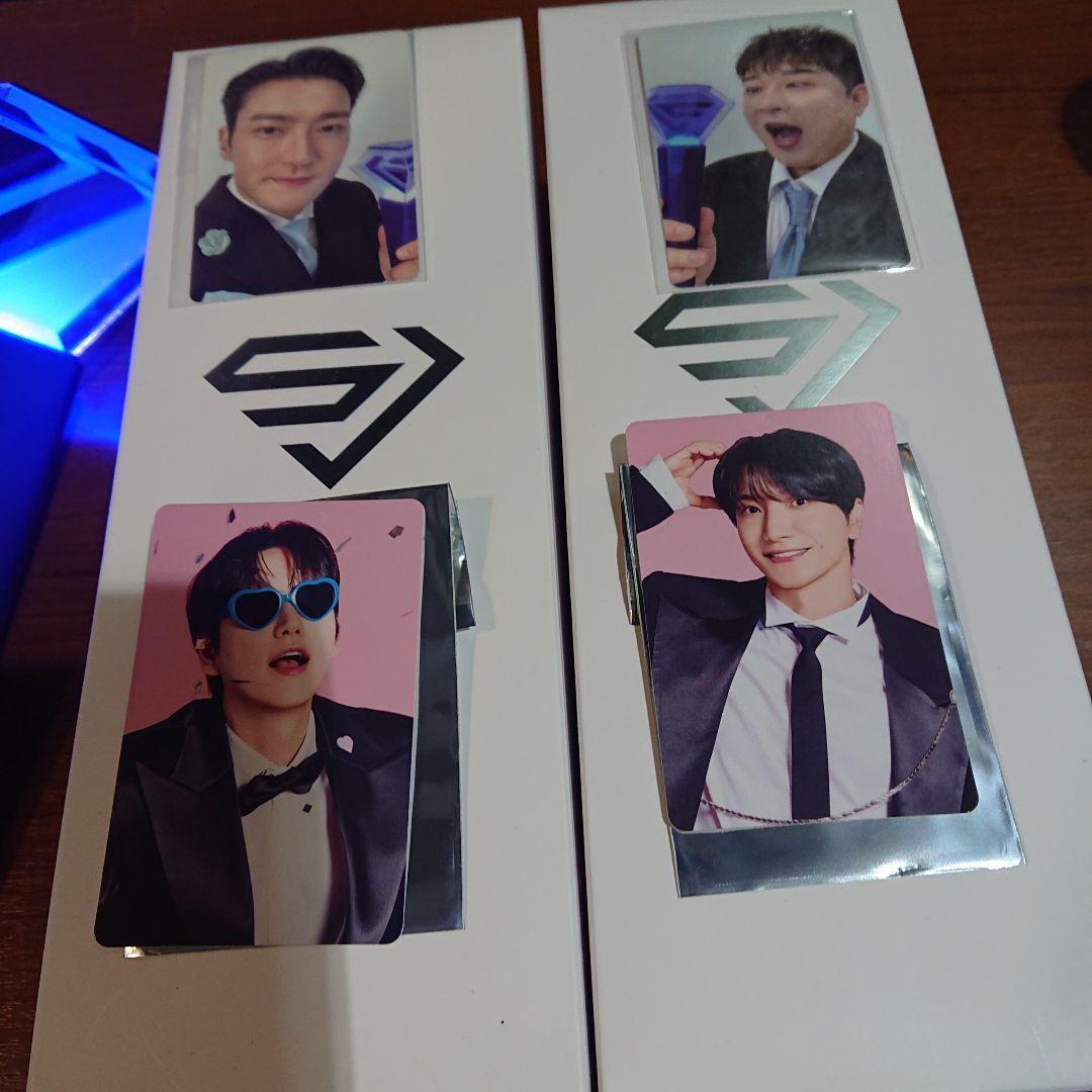 SUPER JUNIOR ペンライト 2本組銀テ付き