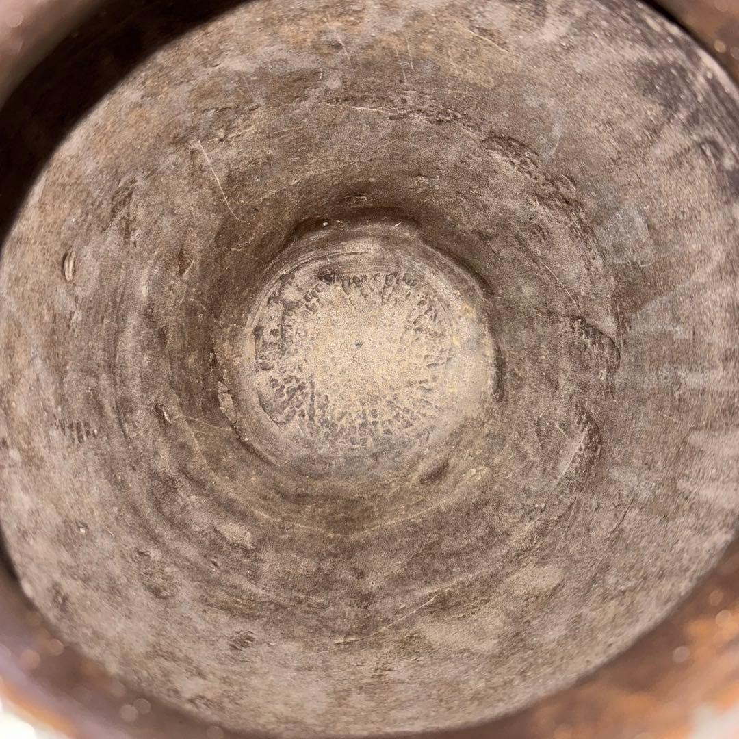 唐津 褐釉小壷 江戸時代 古唐津 九州民窯 古薩摩 黒薩摩