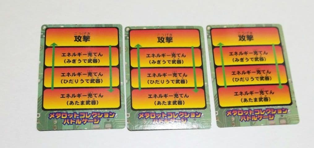 メダロット　フィギュア　食玩　コレクション　バトルゲージ　カード