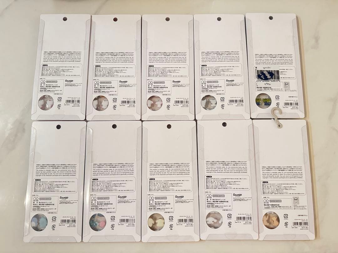 ボンボンドロップシール　サンリオ　ミニ　mini 全種　コンプリート　キティ