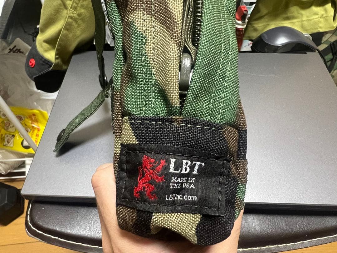 LBT ユーティリティポーチ　実物　ウッドランド