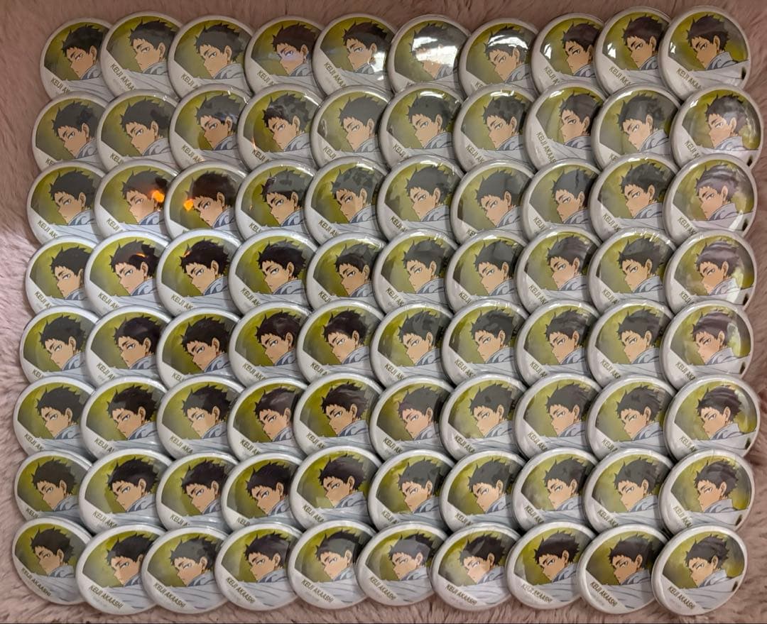 ハイキュー!! 赤葦京治 横断幕 缶バッジ