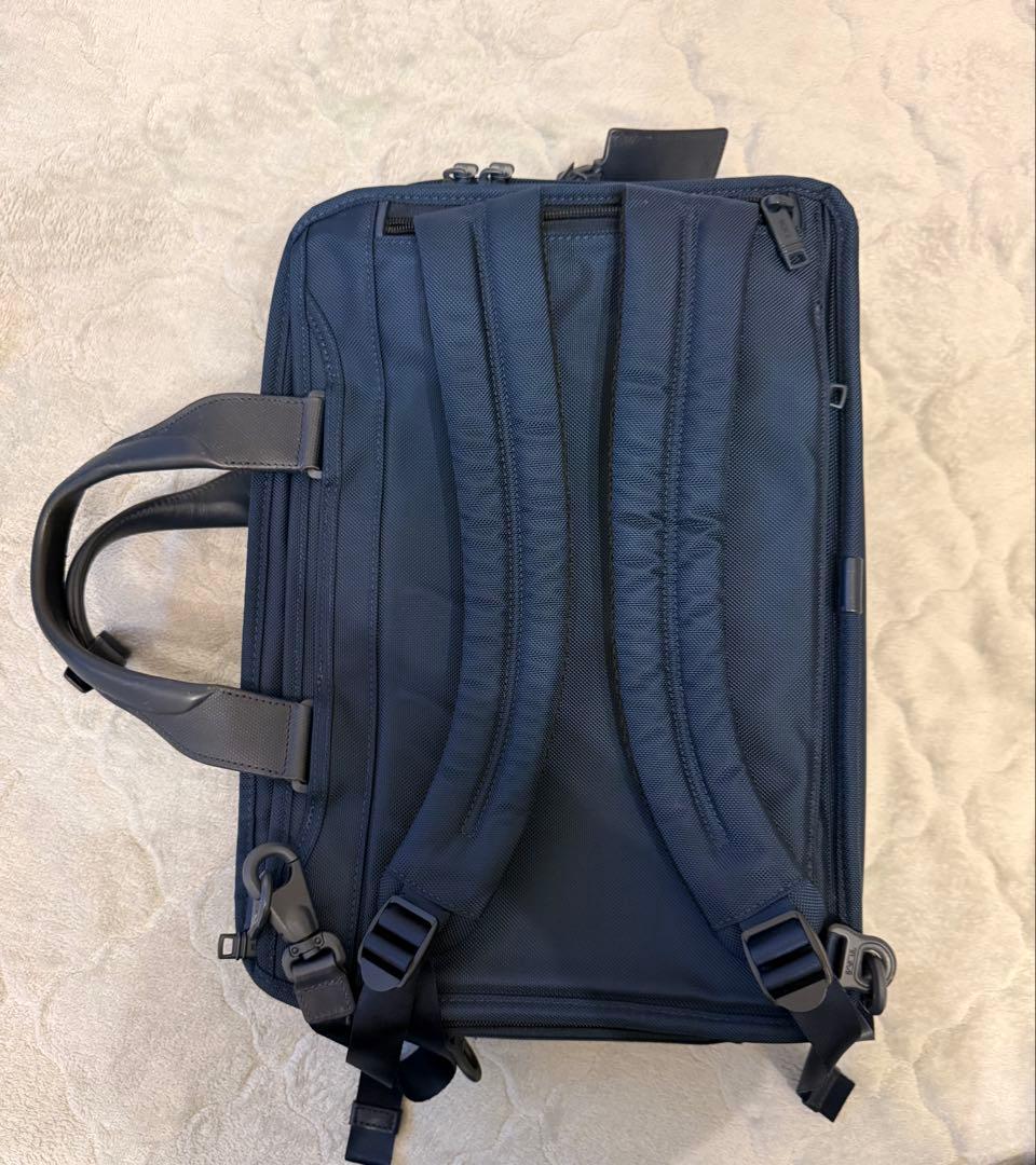 TUMI×SHIPS別注 3way ネイビー ビジネスバッグ
