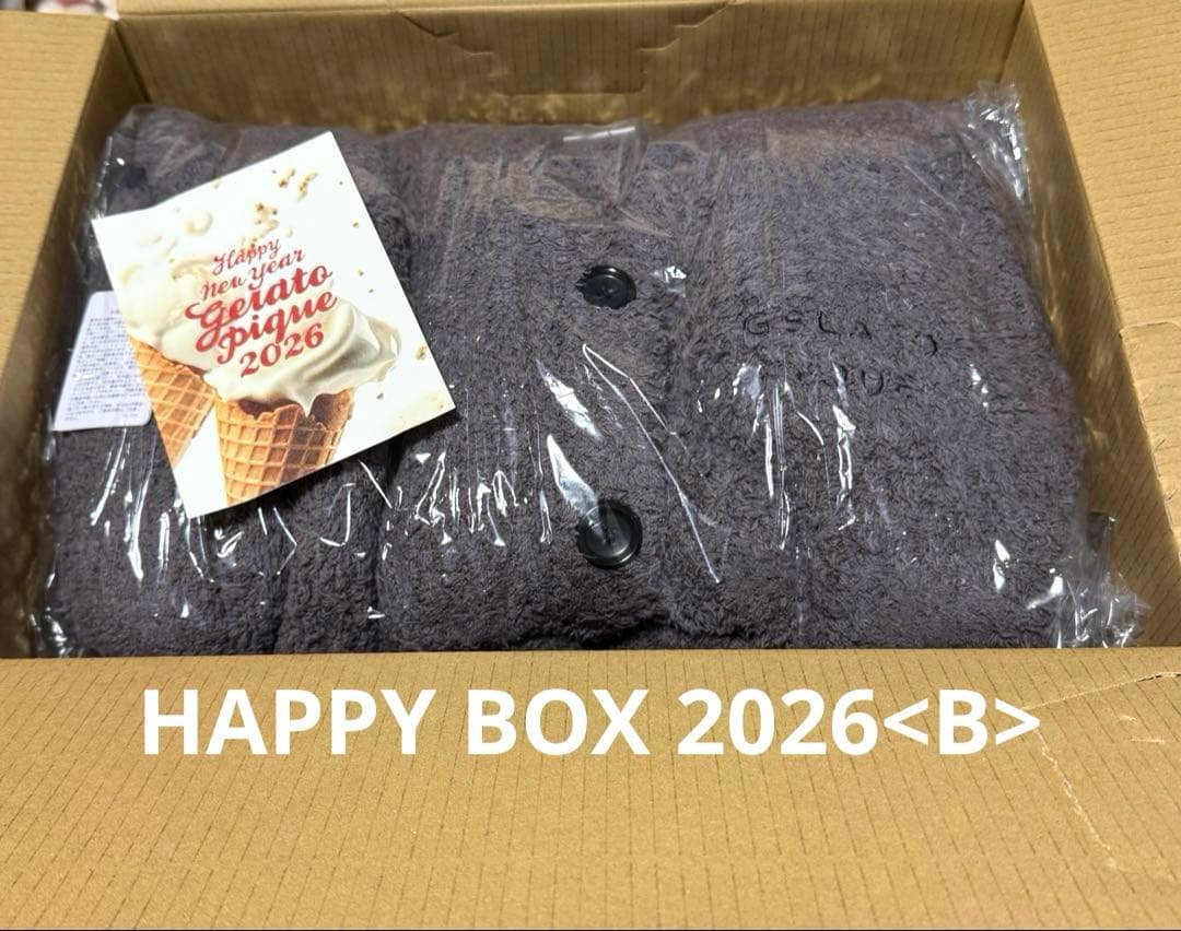 ☆新品☆ モコモコ3点セットジェラートピケ 福袋2026<B>