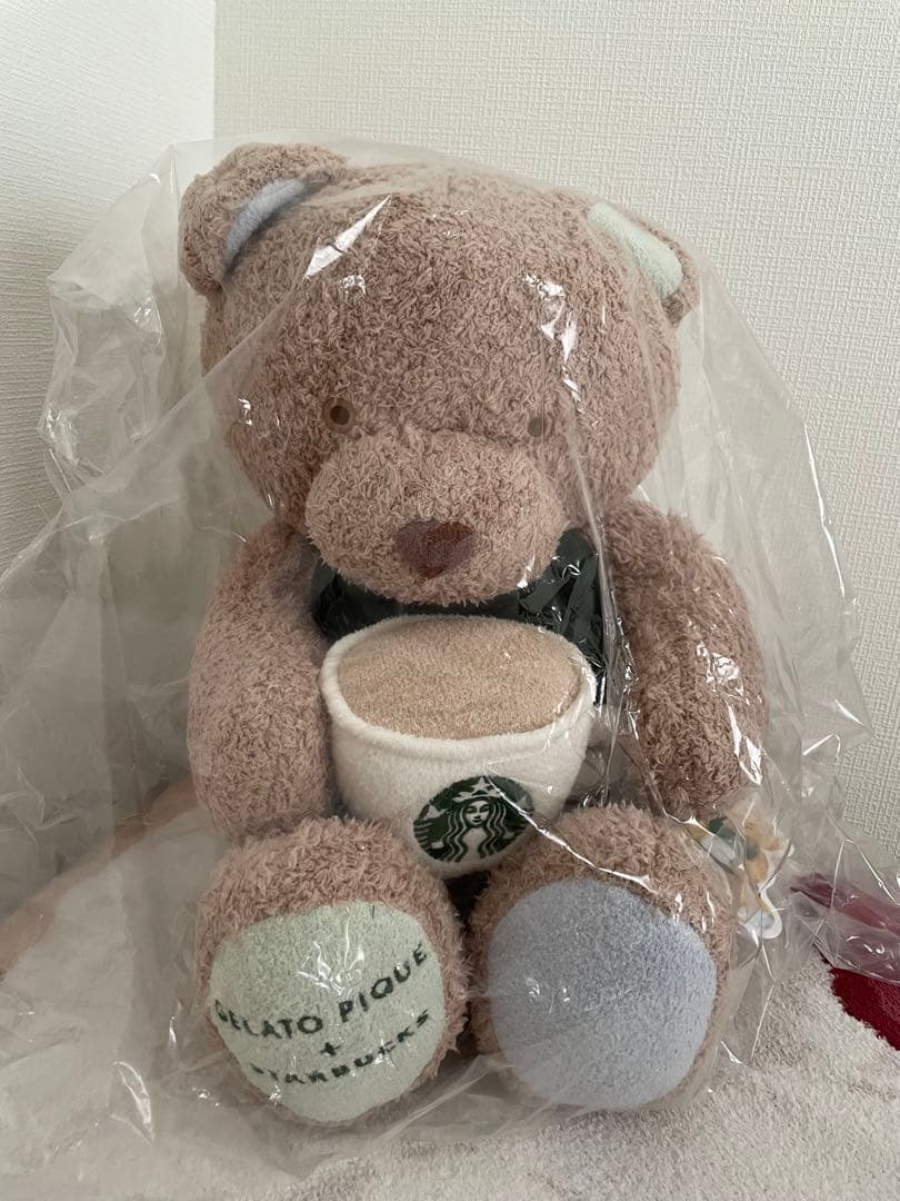 スターバックス ジェラートピケ ティッシュケース ぬいぐるみ スタバ ジェラピケ