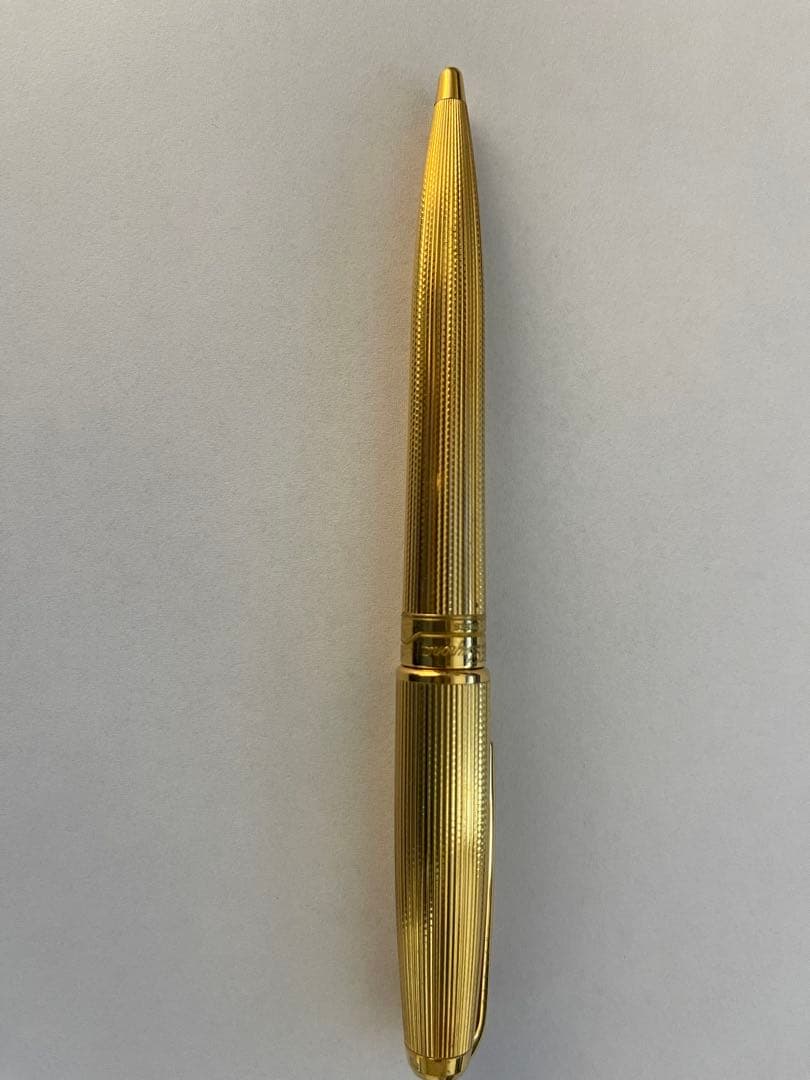 S.T Dupont オランピオ ゴールド ストライプボールペン