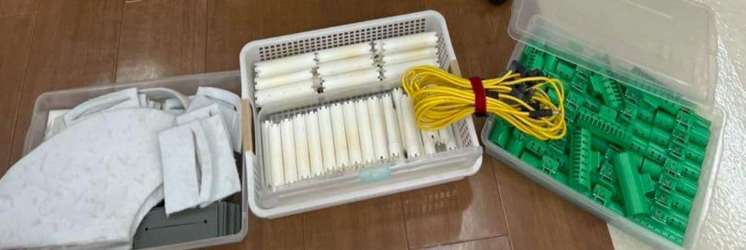 デジタルパーマ本体、ロッド、パッドセット