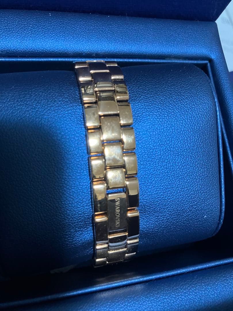 Swarovski ネイビー ブルー 腕時計