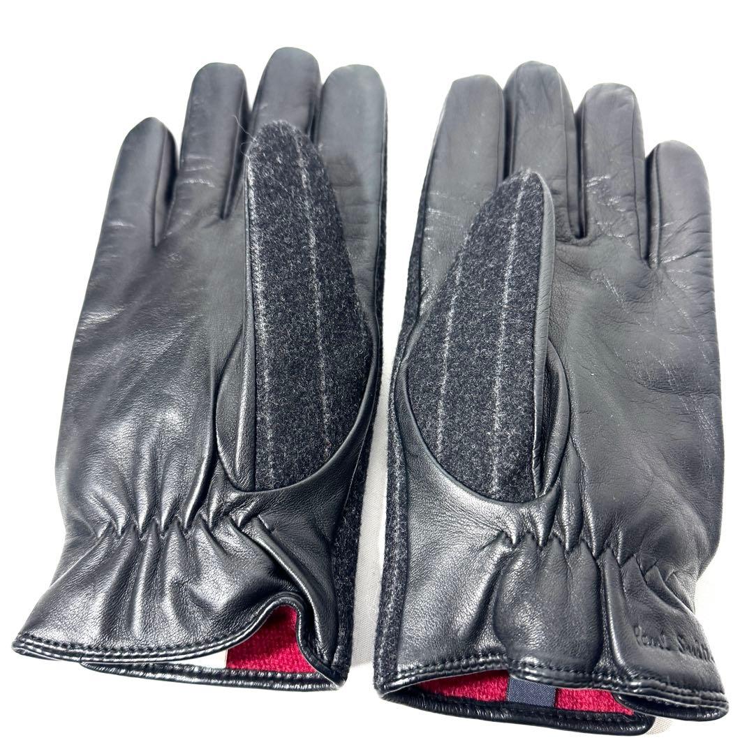 ꧁極美品꧂ Paul Smith ポールスミス 羊革 ラムレザーグローブ 手袋